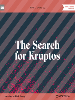 cover image of The Search for Kruptos (Unabridged)